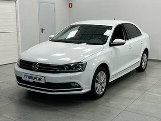 2016 Volkswagen Jetta VI Рестайлинг, белый, 1570000 рублей, вид 1