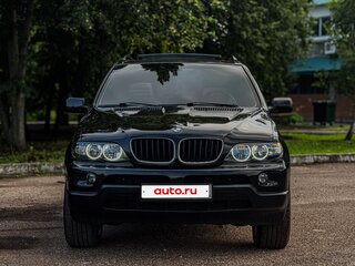 2005 BMW X5 3.0i I (E53) Рестайлинг, чёрный, 1100000 рублей, вид 2