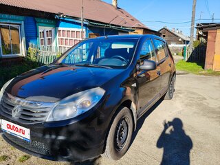2013 Renault Sandero I, чёрный, 400000 рублей, вид 1
