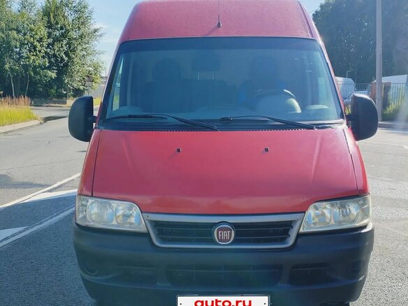 2012 Fiat Professional Ducato, красный