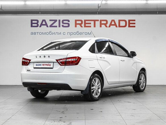 2019 Lada (ВАЗ) Vesta I, белый - вид 4
