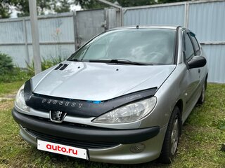 2007 Peugeot 206, серебристый, 170000 рублей, вид 1