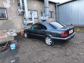 1998 Mercedes-Benz C-Класс 180 I (W202) Рестайлинг, синий, 260000 рублей, вид 4