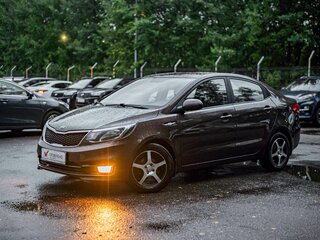2017 Kia Rio III Рестайлинг, коричневый, 1025000 рублей, вид 1