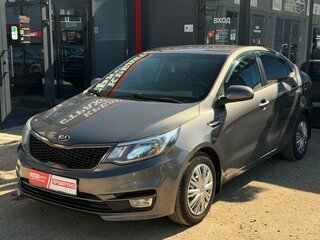 2016 Kia Rio III Рестайлинг, серый, 1050000 рублей, вид 5