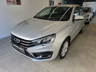 2026 Lada (ВАЗ) Vesta I Рестайлинг (NG), серебристый, 1880000 рублей, вид 3