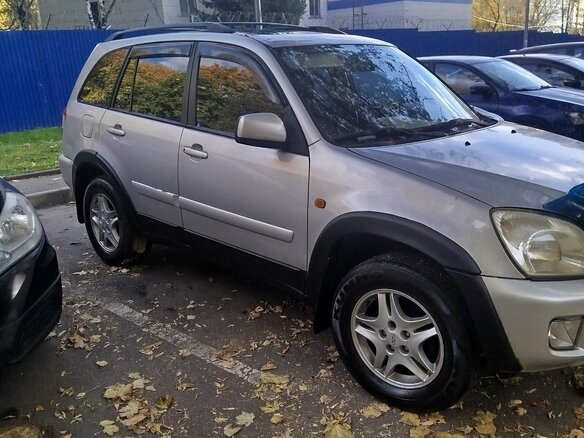 2007 Chery Tiggo (T11) I, серый, 345000 рублей - вид 5