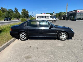 2006 Hyundai Sonata ТагАЗ IV (EF) Рестайлинг, чёрный, 300000 рублей, вид 3