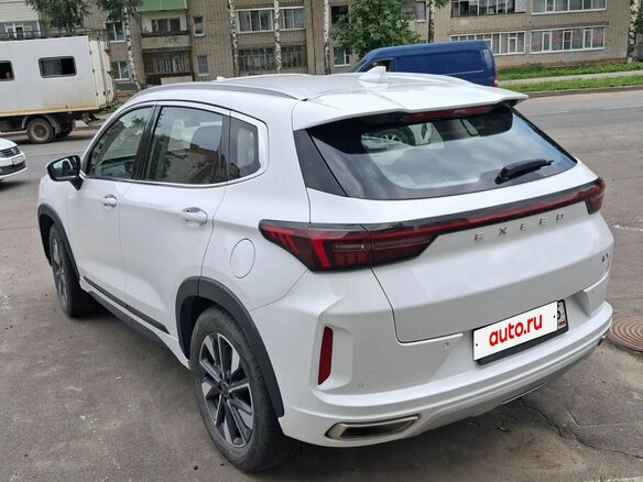 2023 Exeed LX I Рестайлинг, белый - вид 2
