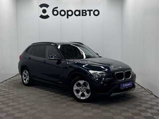 2013 BMW X1 20i I (E84) Рестайлинг, синий, 1490000 рублей, вид 3