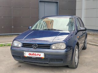 1999 Volkswagen Golf IV, синий, 290000 рублей, вид 3