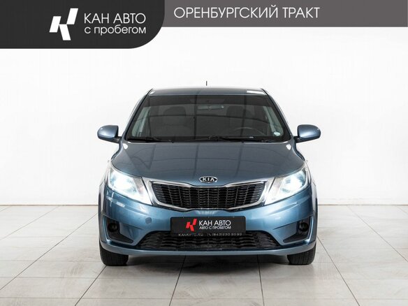 2012 Kia Rio III, голубой, 640000 рублей - вид 1