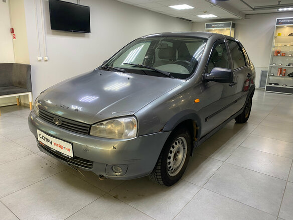 2006 Lada (ВАЗ) Kalina I, серый, 120000 рублей