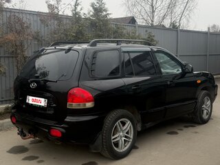 2004 Hyundai Santa Fe I, чёрный, 490000 рублей, вид 5