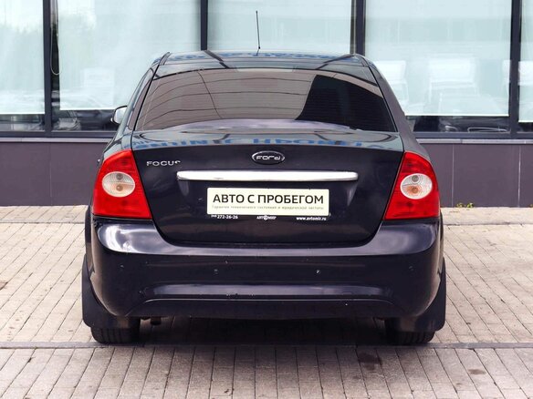 2008 Ford Focus II Рестайлинг, чёрный - вид 3