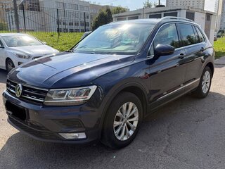 2017 Volkswagen Tiguan II, синий, 1899000 рублей, вид 2