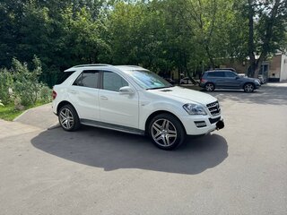 2011 Mercedes-Benz M-Класс 350 II (W164) Рестайлинг, белый, 1370000 рублей, вид 1
