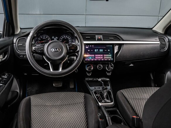 2018 Kia Rio X-Line IV, синий, 1174000 рублей - вид 5