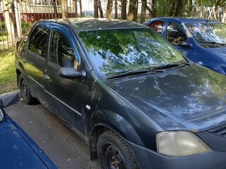 2007 Renault Logan I, серый, 315000 рублей, вид 3