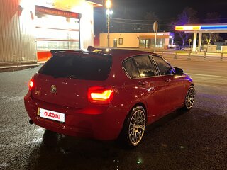 2012 BMW 1 серии 118i II (F20/F21), красный, 990000 рублей, вид 4