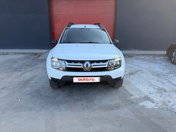 2017 Renault Duster I Рестайлинг, белый, 830000 рублей - вид 1