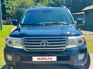 2014 Toyota Land Cruiser 200 Series Рестайлинг 1, чёрный, 3600000 рублей, вид 3