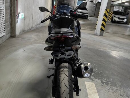 2024 Kawasaki Ninja 500, чёрный, 800000 рублей, вид 4