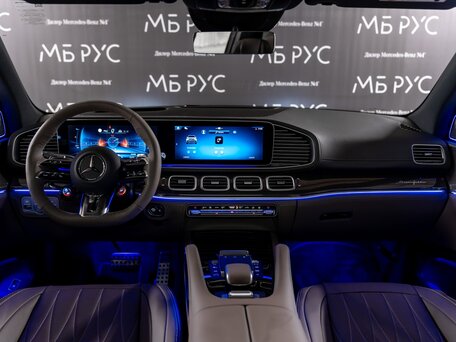 2025 Mercedes-Benz GLS AMG 63 AMG II (X167) Рестайлинг, чёрный, 30555000 рублей, вид 2