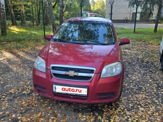 2011 Chevrolet Aveo I Рестайлинг, красный, 520000 рублей, вид 1