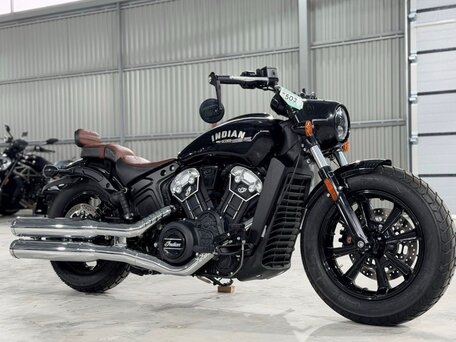 2022 Indian Scout, чёрный, 1450000 рублей, вид 1