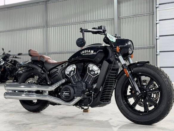 2022 Indian Scout, чёрный