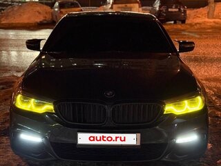 2019 BMW 5 серии 530d xDrive VII (G30/G31/G38), чёрный, 3520000 рублей, вид 2
