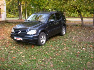 2001 Mercedes-Benz M-Класс 320 I (W163) Рестайлинг, синий, 710000 рублей, вид 1