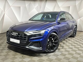 2019 Audi Q8 45 TDI I (4M), синий, 5581000 рублей, вид 1