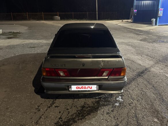 2002 Lada (ВАЗ) 2115, серебристый, 140000 рублей - вид 3