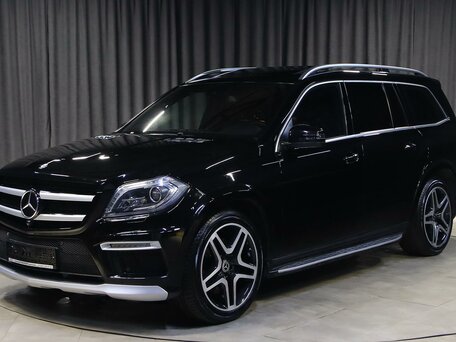 2015 Mercedes-Benz GL-Класс 350 II (X166), чёрный, 2949000 рублей, вид 1