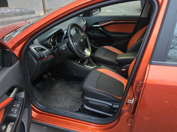 2022 Lada (ВАЗ) Vesta SW Cross I, оранжевый, 1299000 рублей - вид 6