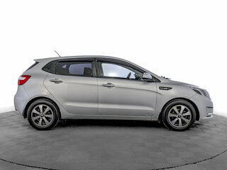 2013 Kia Rio III, серебристый, 870000 рублей, вид 4