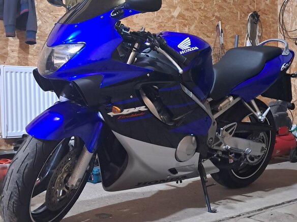 2000 Honda CBR 600F, синий, 480000 рублей