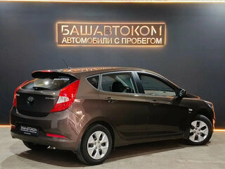 2015 Hyundai Solaris I Рестайлинг, коричневый, 1120000 рублей, вид 4