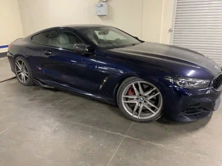 2019 BMW 8 серии M850i xDrive II (G14/G15/G16), синий, 6600000 рублей, вид 5