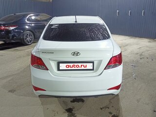 2016 Hyundai Solaris I Рестайлинг, белый, 450000 рублей, вид 3