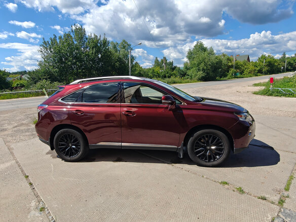 2013 Lexus RX 350 III Рестайлинг, красный, 2360000 рублей - вид 14