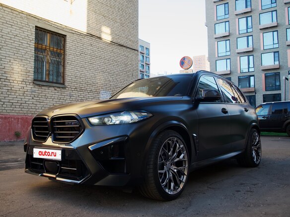2023 BMW X5 M Competition III (F95) Рестайлинг, чёрный - вид 35