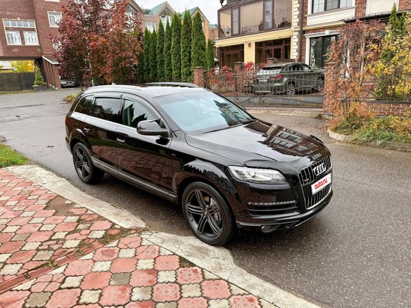 2014 Audi Q7 I (4L) Рестайлинг, чёрный, 2750000 рублей - вид 1