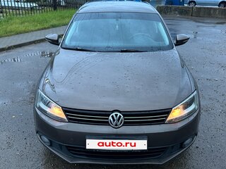 2012 Volkswagen Jetta VI, коричневый, 830000 рублей, вид 2