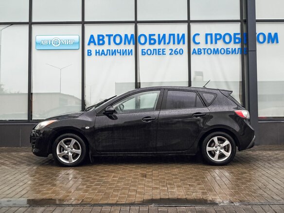 2011 Mazda 3 II (BL), чёрный, 859000 рублей - вид 1