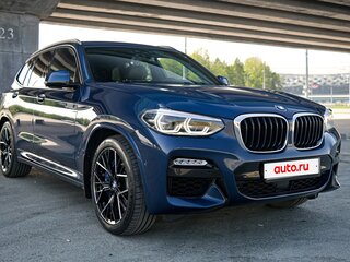 2018 BMW X3 30d xDrive III (G01), синий, 5200000 рублей, вид 4