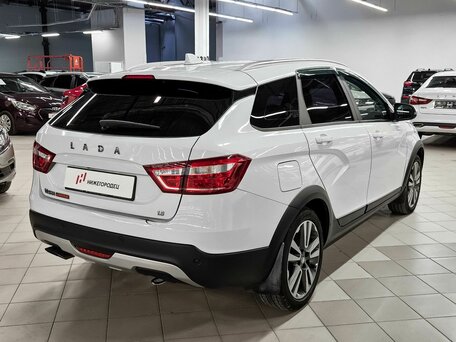 2020 Lada (ВАЗ) Vesta SW Cross I, белый, 1129000 рублей, вид 3