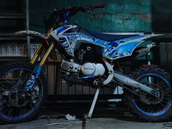 2019 Motoland CRF14, голубой, 85000 рублей